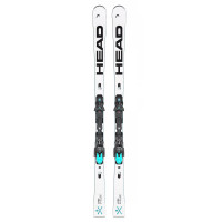 Горные лыжи Head WC Rebels e-Speed + крепления FF 14 GW Brake 85 [D] white/black (2024)