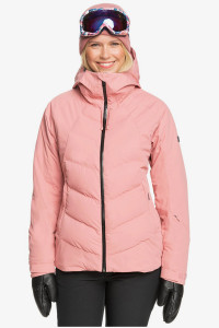 Куртка женская сноубордическая Roxy Dusk розовая (2021)