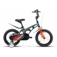 Велосипед Stels Galaxy KMD 14" Z010 (м) темно-зеленый рама: 8.3" (2025)