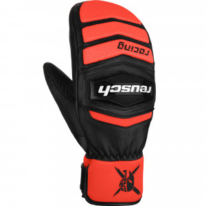 Варежки Reusch Worldcup Warrior Team Mitten black/fluo red 