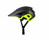 Шлем B-Race STONE II IN-MOLD LIGHT BLACK/LIME S/M 54/58