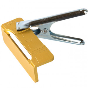 Уголок-держатель с зажимом Snoli Tyrol 87° yellow 