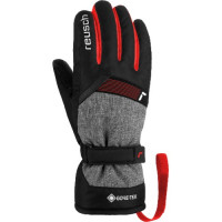 Перчатки горнолыжные Reusch Flash Gore-Tex Junior Black/Black Melange/Brilliant Red