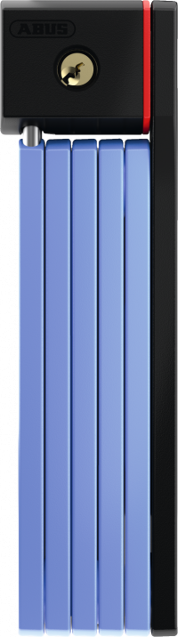 Велозамок Abus uGrip Bordo 5700/80, складной, сегментный, с ключом, уровень защиты 7/15, синий