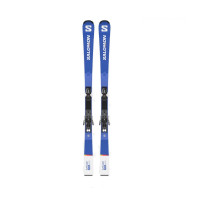 Горные лыжи Salomon S/RACE FIS SL JR + крепления L7 GW (124-138) (2023)