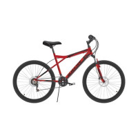 Велосипед Black One Element 26 D красный/серый/черный рама: 18" (2022)