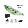 Каяк надувной одноместный с веслом Aqua Marina Betta-312 10'3" (2025) - Каяк надувной одноместный с веслом Aqua Marina Betta-312 10'3" (2025)