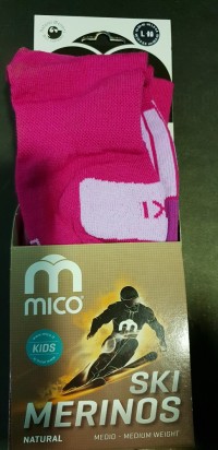 Носки детские Mico Kids Ski CA02608 363/magenta