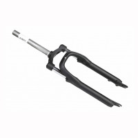 Вилка STELS FSD-2013AHD-Disc 24" 1-1/8" аморт. безрезьб. диск.торм., алюм/сталь мат. черная., шток 230 мм