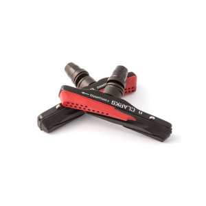 Торм. колодки-картр. CLARKS 3-565 цветные всепогодные 72мм с крепежом 2 спец. водоотвод. профиля, алюмин. корпус CPS959 