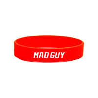 Браслет силиконовый Mad Guy Плеймейкер YTH красный
