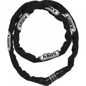 Замок Abus Steel-O-Chain 4804C/110 05-0072482 кодовый, черный 