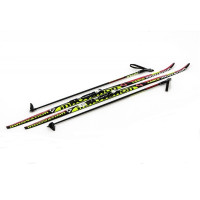 Комплект беговых лыж Sable NNN (STC) - 200 Step Innovation black/red/green