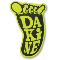 Наклейка на доску Dakine Shakasquatch Stomp black/citron