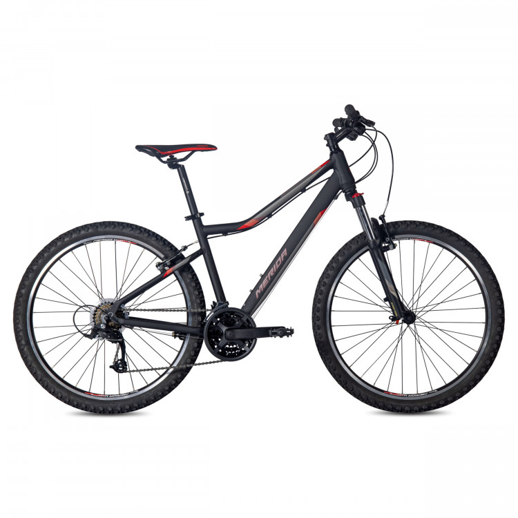 Merida Matts 6.5 MattBlack Red Grey L 18.5 HC5