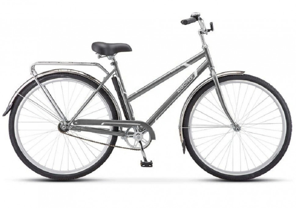 Велосипед Десна Вояж Lady 28" Z010 серый (2021) купить со скидкой в ...