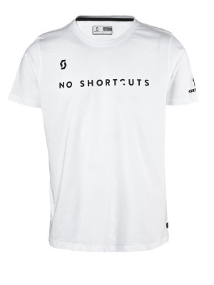 Футболка мужская Scott 5 No Shortcuts white (2022) 
