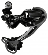 Перек-ль задний Shimano Deore, M592, SGS, 9ск., черн, shadow