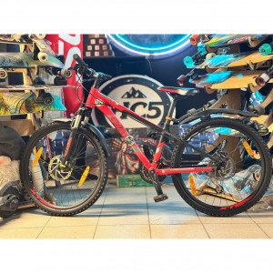 Велосипед Giant XTC SL JR 24 neon red/silver/black (б/у, состояние хорошее) 