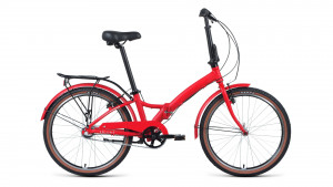 Велосипед Forward ENIGMA 24 3.0 красный матовый/белый 14&quot; (2022) 