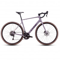 Велосипед Cube Attain C:62 Race 28" plumgrey´n´brink рама: 58 см (2025)