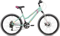 Велосипед Stinger 24" Laguna D зеленый (рама 12") (2021)