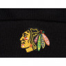 Шапка Atributika&Club NHL Chicago Blackhawks черная (52-54 см) 59395 - Шапка Atributika&Club NHL Chicago Blackhawks черная (52-54 см) 59395