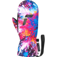 Варежки Reusch Carter R-Tex XT Junior black/multicolour snowflake