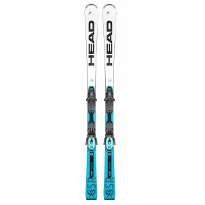 Горные лыжи Head WC Rebels e.GSR + крепления PR 11 GW Brake 78 [G] white/black/speedblue (2024) 