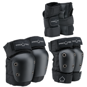 Комплект детской защиты Pro-Tec Street Gear Jr 3 Pack Blk (YS) 