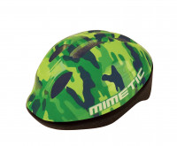 Шлем детский BELLELLI зелёный камуфляж, размер S