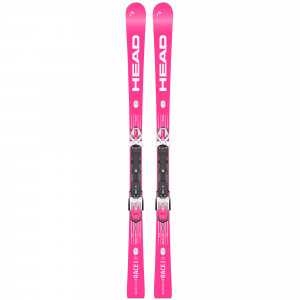 Горные лыжи Head WC Rebels e-Race Pro pink + крепления FF 14 GW Brake 85 [D] (2026) 