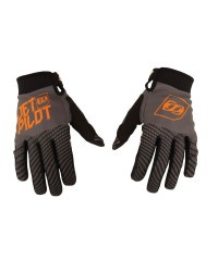 Перчатки Jetpilot Matrix Pro Super Lite Glove Full Finger Charcoal/Orange (2018)