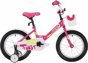 Велосипед NOVATRACK TWIST 20&quot; розовый (2020) 