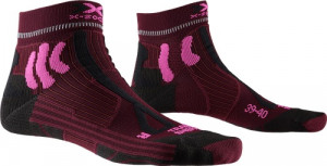 Термоноски X-Socks Trail Run Energy Women dark ruby/flamingo pink (2021) 