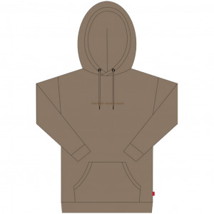 Толстовка Van Deer Casual Hoodie ocher V25BE068 