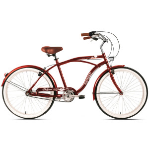 Велосипед Krakken Calypso 26" красный/коричневый рама: 21" (2026) 