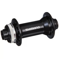 Втулка передняя Shimano  HB-MT400-B, CENTER LOCK DISC 32H, FOR 15MM THRU TYPE AXLE(W/O AXLE), OLD:11