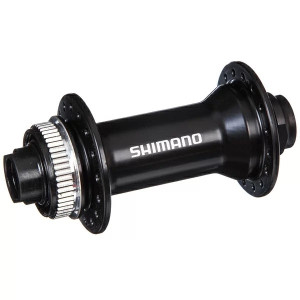 Втулка передняя Shimano  HB-MT400-B, CENTER LOCK DISC 32H, FOR 15MM THRU TYPE AXLE(W/O AXLE), OLD:11 