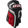 Перчатки Bauer Supreme F50 Pro S26 SR black/red (1067091) - Перчатки Bauer Supreme F50 Pro S26 SR black/red (1067091)