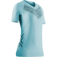 Футболка женская X-Bionic Twyce Run Shirt SS WMN clearwater/black A061