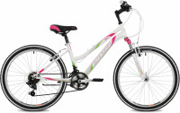 Велосипед Stinger 24" Latina белый сталь (рама 12") (2021)