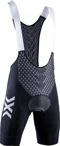 Велотрусы с лямками X-Bionic Twyce G2 Bike Bib Shorts Padded Opal Black / Arctic White Men