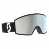 Маска Scott Ambit mineral black/white + AMP white chrome S2 - Маска Scott Ambit mineral black/white + AMP white chrome S2