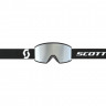 Маска Scott Ambit mineral black/white + AMP white chrome S2 - Маска Scott Ambit mineral black/white + AMP white chrome S2