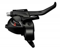 Шифтер/торм.ручка Shimano Tourney ST-EF41, прав., 6 cк., трос 2050 мм, черный