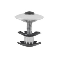 Паук M-WAVE 5-390571 диам. 1 1/8" с болтом для AHEAD-систем (на блистере) анодир. серебристый Fork Fix claw