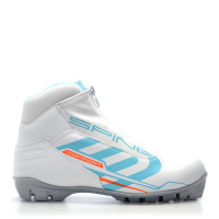 Лыжные ботинки SPINE NNN Comfort (83/4) (белый/бирюзовый) (2022)