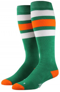  Носки для зимних видов спорта Stinky Socks Nature Green/Orange F20 (2021) (ASTNAT)