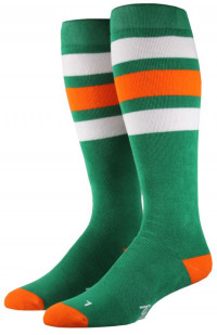 Носки для зимних видов спорта Stinky Socks Nature Green/Orange F20 (2021) (ASTNAT)